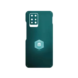 MAHOOT Minimal Cube icon Cover Sticker for Infinix Note 10 Pro