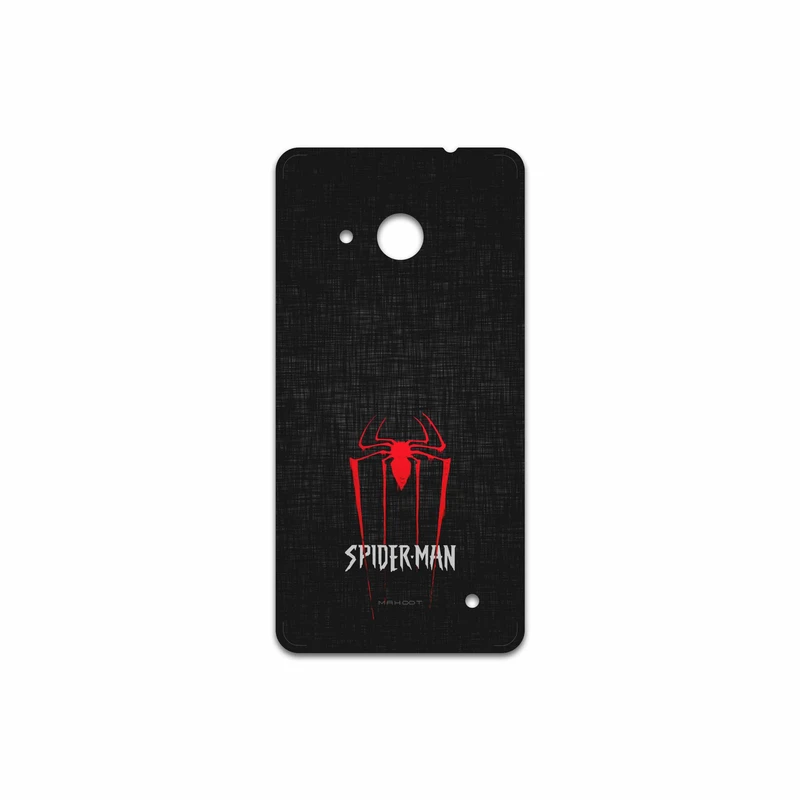 برچسب پوششی ماهوت مدل Spider-Man مناسب برای گوشی موبایل مایکروسافت Lumia 550