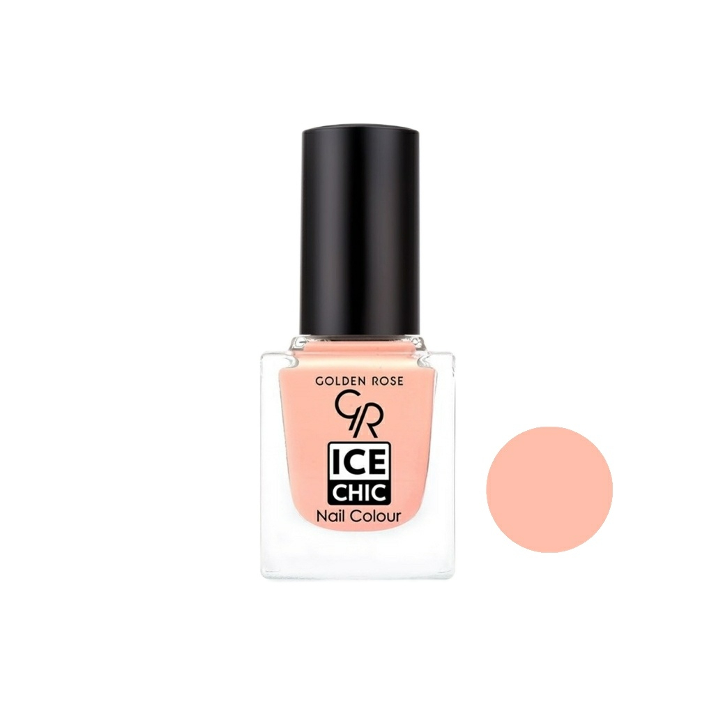 لاک ناخن گلدن رز مدل Ice chic شماره 86