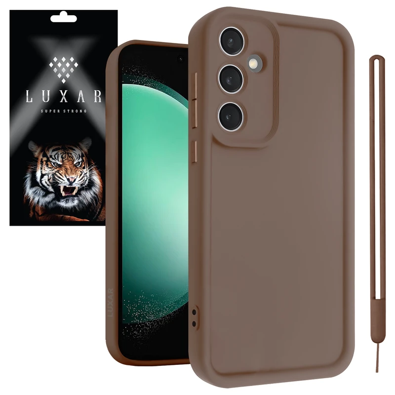 کاور لوکسار مدل s23Fe -Puffer band طرح بند دار مناسب برای گوشی موبایل سامسونگ Galaxy S23 FE