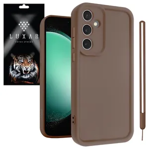 Luxar s23Fe -Puffer with band Cover For samsung galaxy s23fe