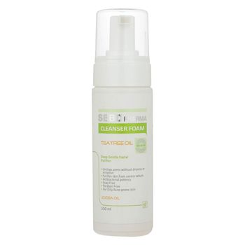 فوم پاک کننده صورت مای سری سبوفارما مدل Tea Tree Oil حجم 150 میلی لیتر