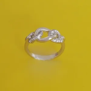 انگشتر نقره زنانه مدل Gh20