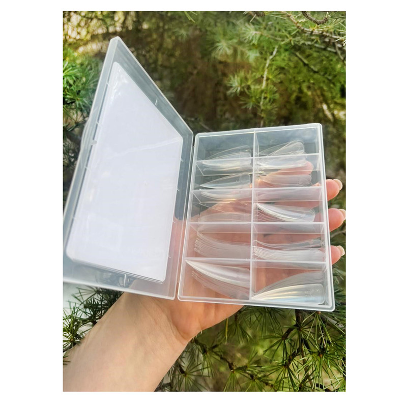 قالب کاشت ناخن کوپر مدل میچا کد A-21 بسته 120 عددی