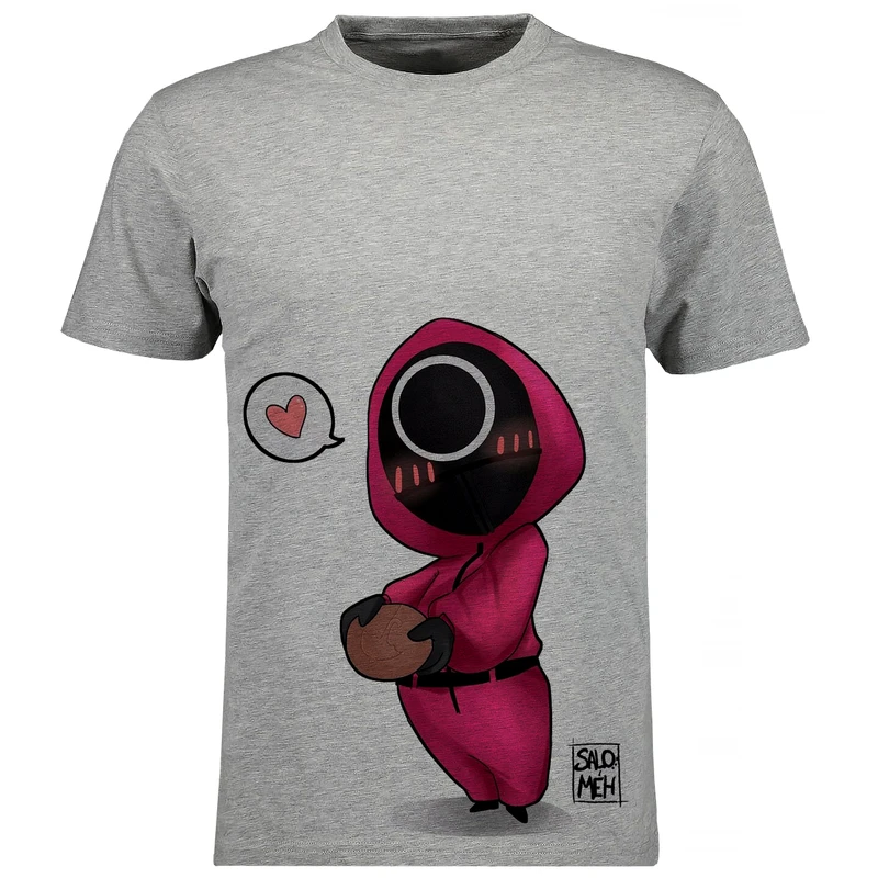 تی شرت آستین کوتاه مردانه مدل بازی مرکب V56