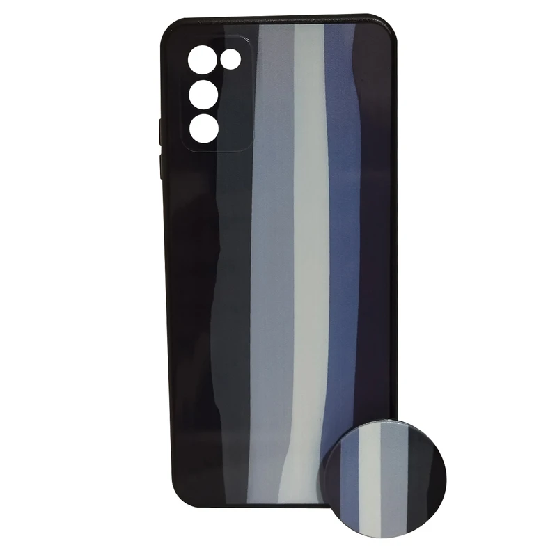 کاور  کد 1658 مناسب برای گوشی موبایل سامسونگ galaxy A03s به همراه پایه نگهدارنده