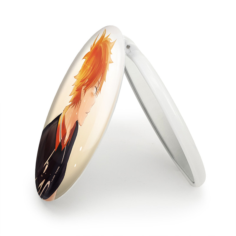 آینه جیبی خندالو طرح هیناتا شویو انیمه هایکیو Haikyu مدل تاشو کد 17749