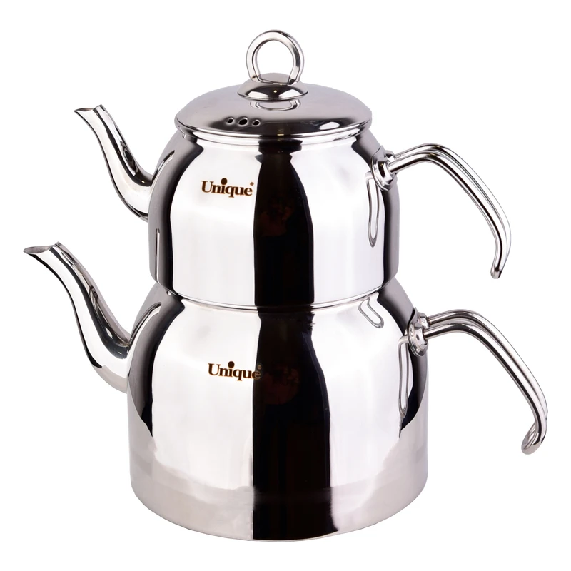 ست کتری و قوری یونیک کد 7216 گنجایش کتری 3 لیتر گنجایش قوری 1 لیتر