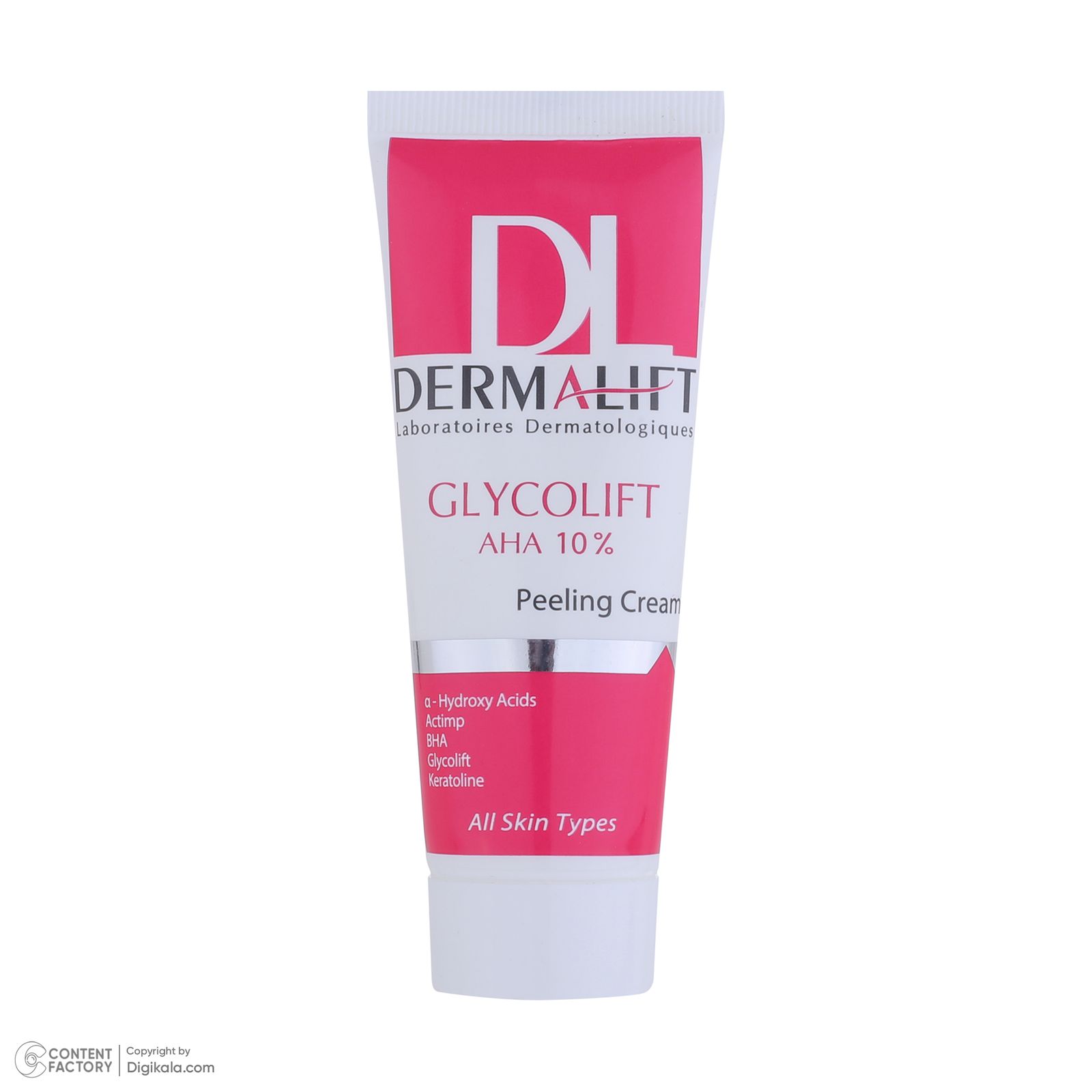 کرم لایه بردار صورت درمالیفت مدل Glycolift مناسب انواع پوست حجم 40 میلی لیتر -  - 2