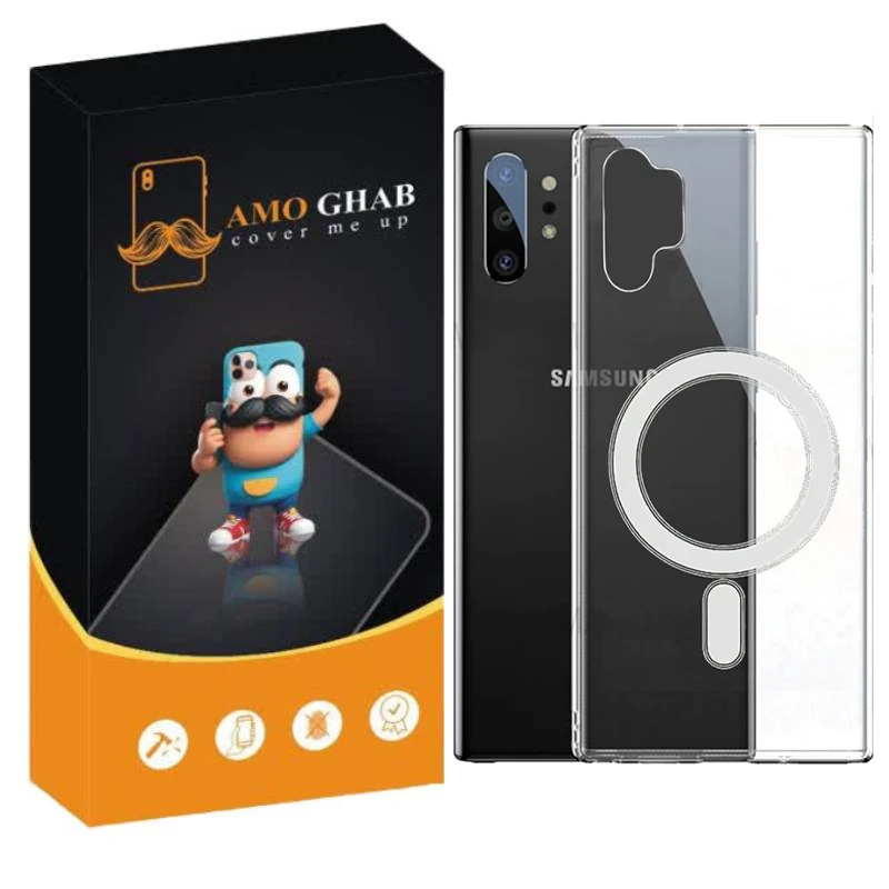 کاور عمو قاب مدل مگ سیف مناسب برای گوشی موبایل سامسونگ Galaxy Note 10 Plus