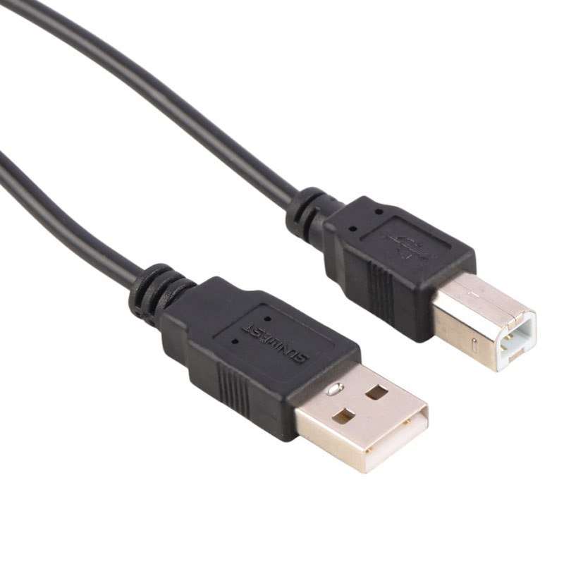کابل USB پرینتر سان وست مدل sun-2025 طول 3 متر