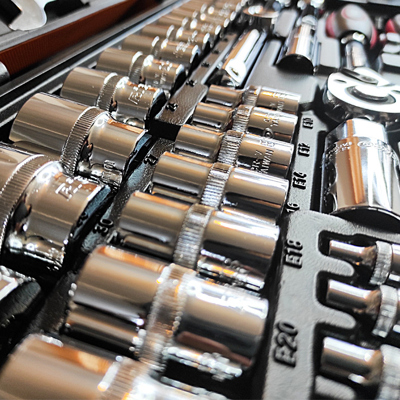 مجموعه 122 عددی آچار بکس ریکو کد 24122V