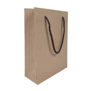 ساک هدیه مدل کرافت طرح ساده کد K6-15.6.20 بسته 20 عددی