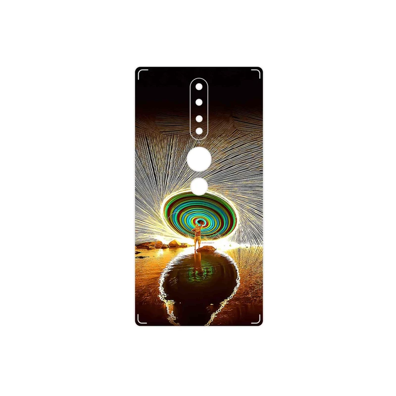 برچسب پوششی ماهوت مدل Night Light Fountain مناسب برای گوشی موبایل لنوو Phab2 Pro