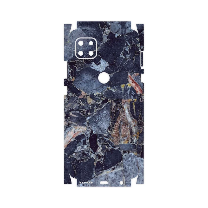 برچسب پوششی ماهوت مدل Broken black marble-FullSkin مناسب برای گوشی موبایل موتورولا MOTO G 5G