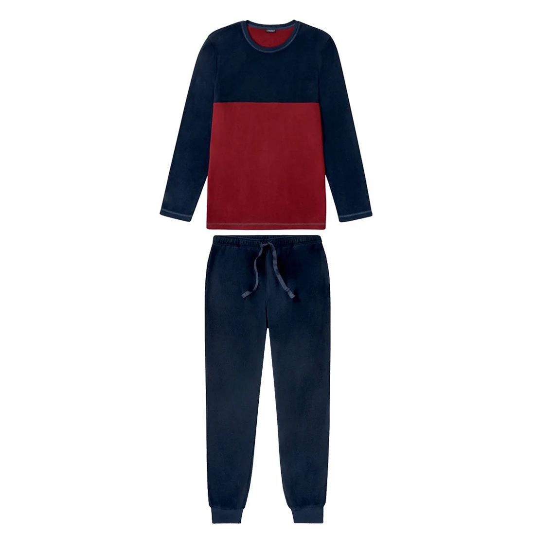 ست تی شرت آستین بلند و شلوار مردانه لیورجی مدل 9111601