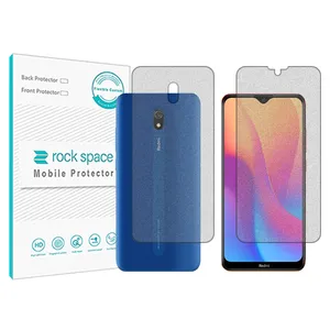 Matte Rockspace HyMTT screen protector suitable for Xiaomi Redmi 8A mobile phone with back protector
