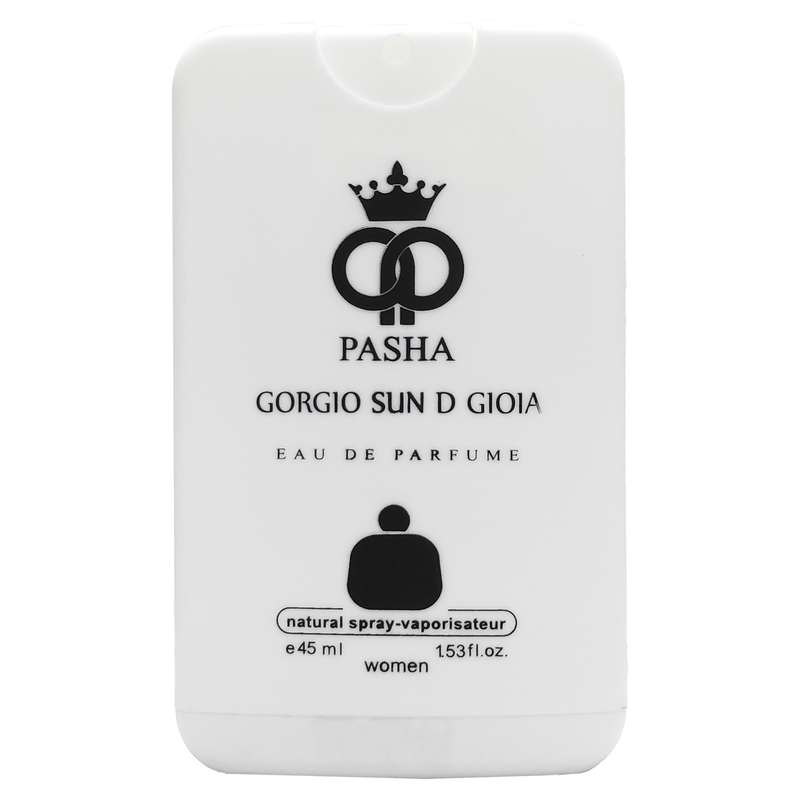 عطر جیبی مردانه پاشا مدل Gorgio Sun d Gioia حجم 45 میلی لیتر
