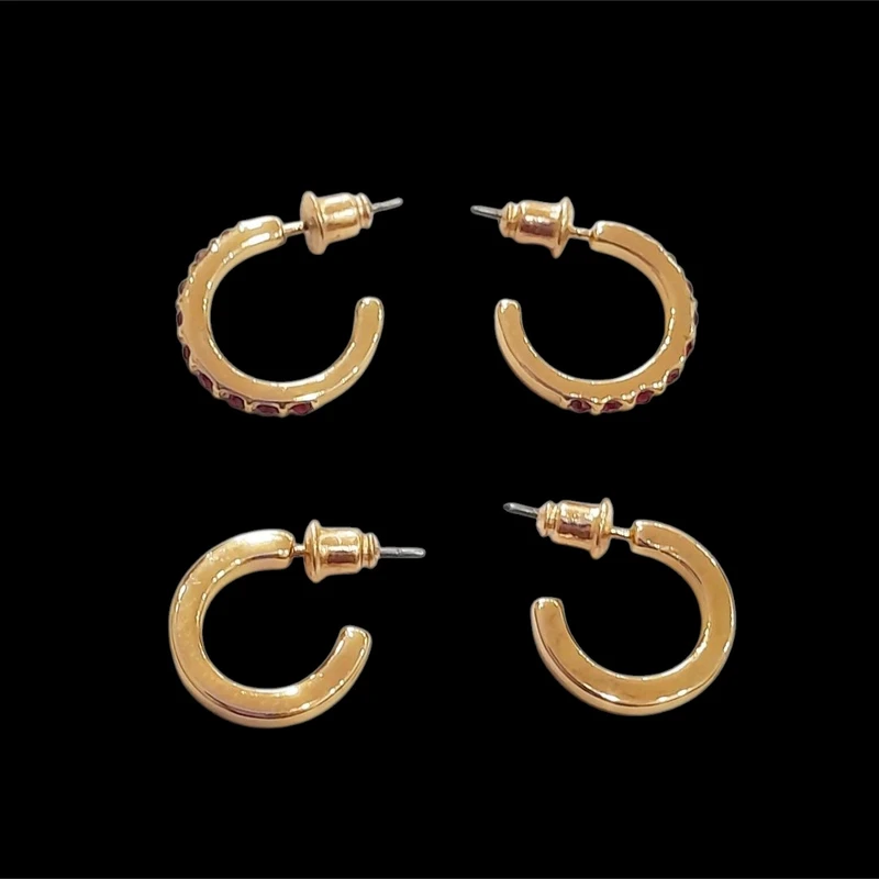 گوشواره زنانه اکسسورایز مدل ۵۴۴۳ مجموعه دو عددی 