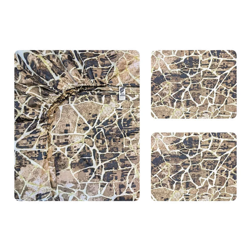 سرویس ملحفه 2 نفره 3 تکه آدنو مدل هنگامه کد CH147