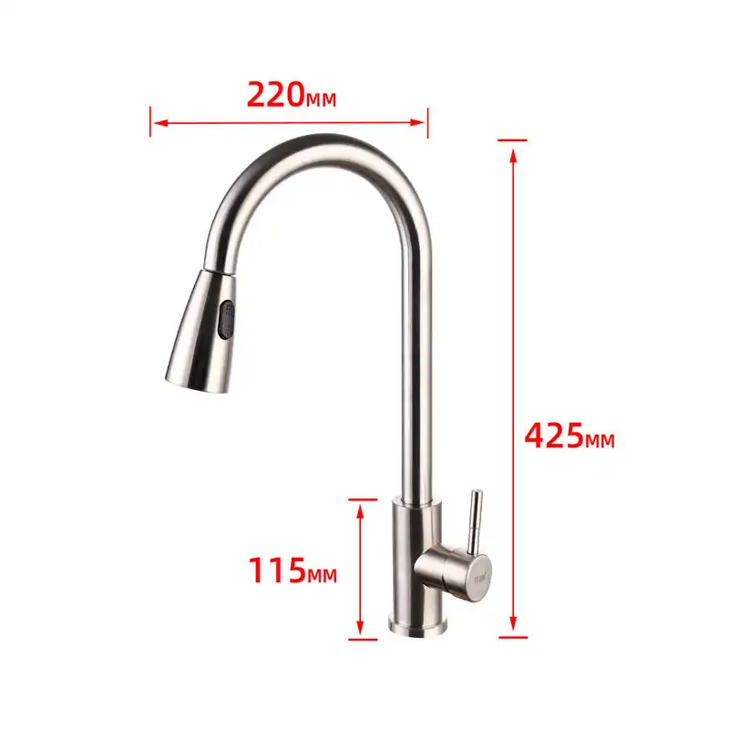 شیر آشپزخانه مدل شاوری کد T220