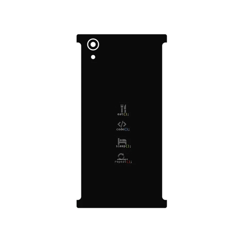 برچسب پوششی ماهوت مدل Programming 2 مناسب برای گوشی موبایل سونی Xperia XA1 Plus