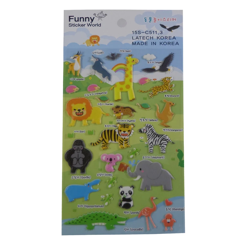 استیکر لَتِچ مدل ZOO کد 15S-C511.3