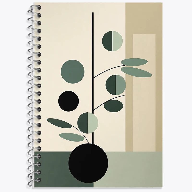 دفتر لغت 50 برگ خندالو طرح دکوراتیو (decorative) کد F1882