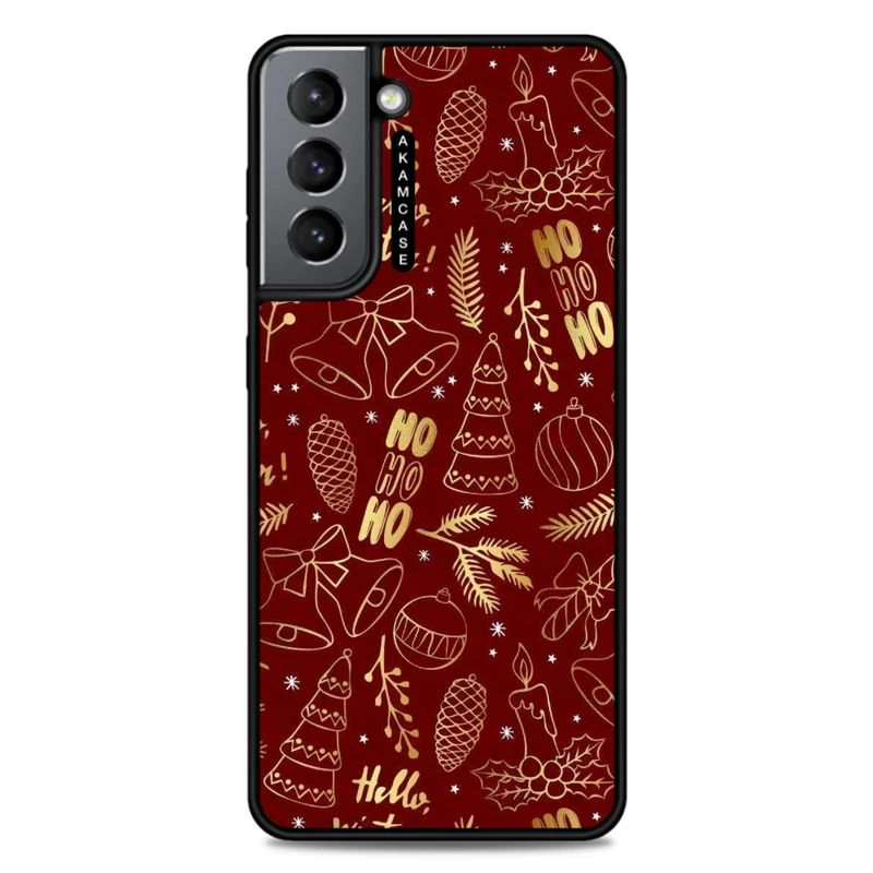 کاور آکام مدل AMC-WSGS21-CHRISTMAS-18 مناسب برای گوشی موبایل سامسونگ Galaxy S21