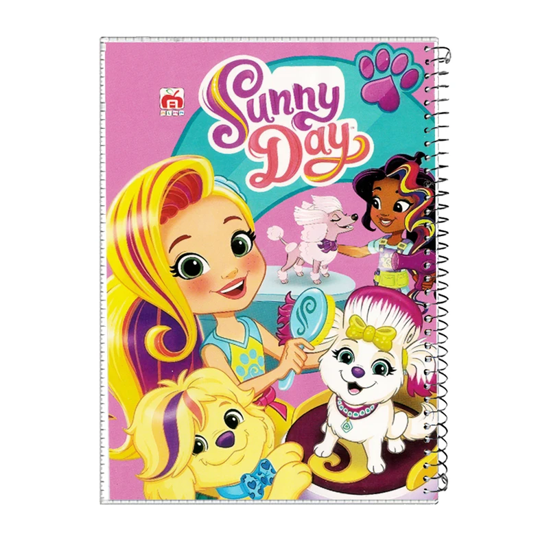 دفتر مشق 40 برگ آلما طرح SUNNY DAY مدل طلقی کد 7413