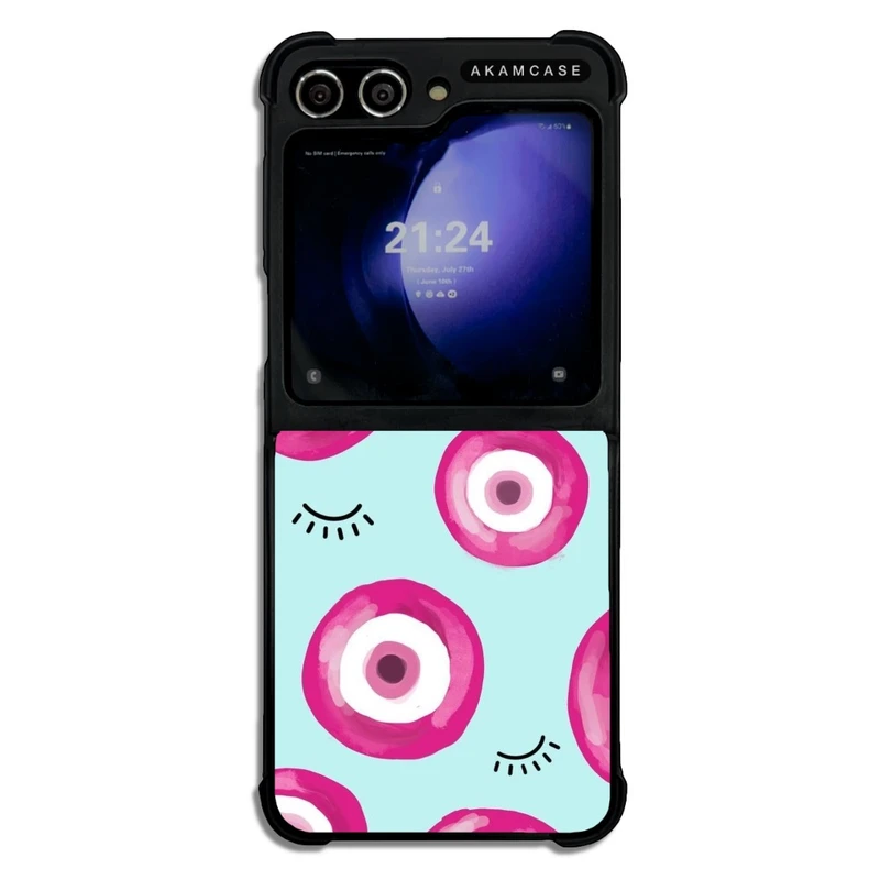 کاور آکام مدل AMCWSGZFLIP5-EYES12 مناسب برای گوشی موبایل سامسونگ Galaxy Z Flip 5