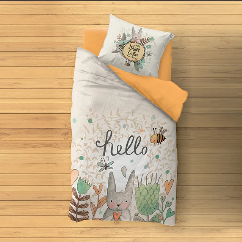 سرویس خواب 1 نفره 2 تکه مدل کودکانه خرگوش