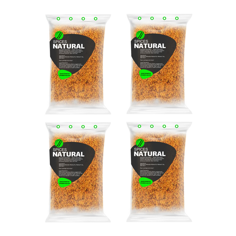 ادویه مرغ و ماهی نچرال - 250 گرم بسته 4 عددی 