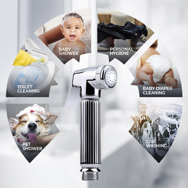 شلنگ توالت تکنوست مدل شات آف  BRASS PLUS