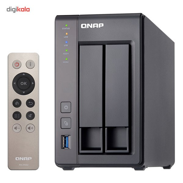 ذخیره ساز تحت شبکه کیونپ مدل TS-251Plus فاقد هارددیسک