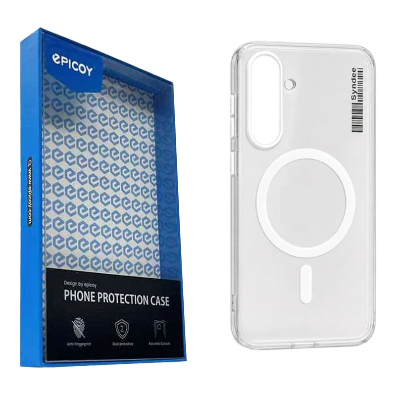 کاور اپیکوی مدل Syndee Transparent Magsafe مناسب برای گوشی موبایل سامسونگ Galaxy S23 FE