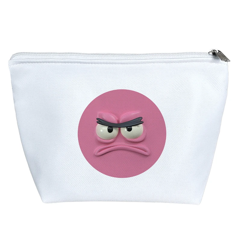 کیف لوازم آرایش دخترانه خندالو مدل ایموجی کد 2514