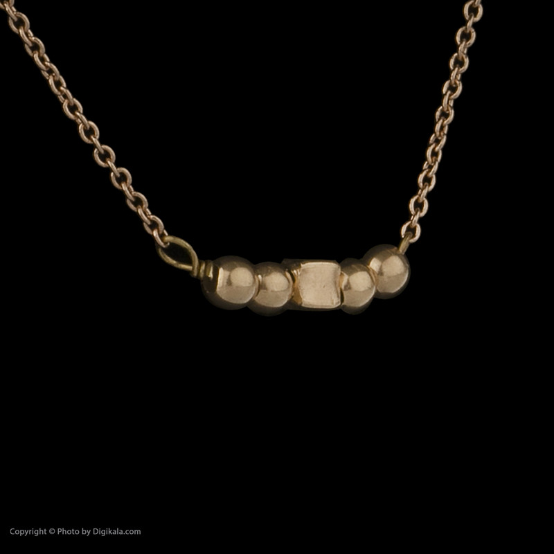 گردنبند طلا 18 عیار زنانه پرسته مدل WN917