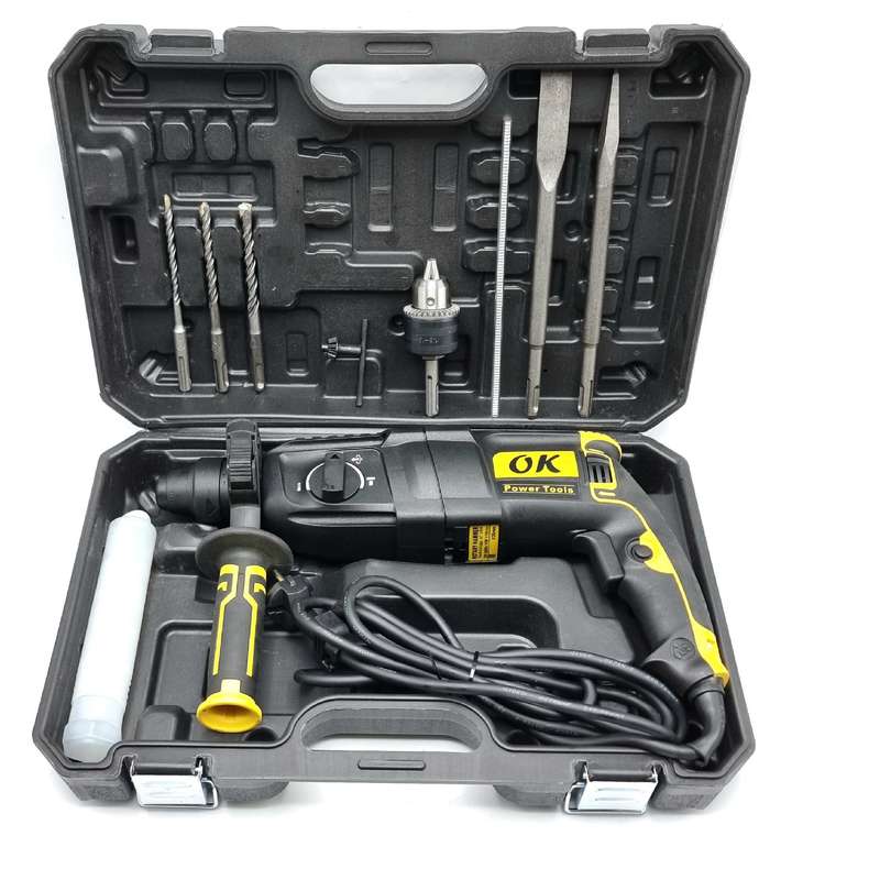 مجموعه 8 عددی دریل بتن کن اوکی مدل POWER_TOOLS_OK26SRE