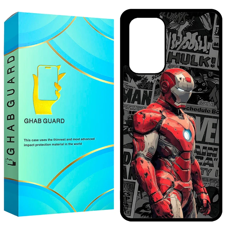 کاور قاب گارد طرح آیرون من مدل GCHPA53 مناسب برای گوشی موبایل سامسونگ Galaxy A53 5G