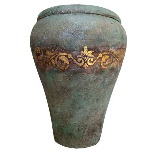 گلدان سفالی مدل اکرولیک کد 003