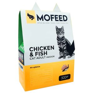 نقد و بررسی غذای خشک گربه مفید مدل Poultry&amp;Fish وزن 500 گرم توسط خریداران