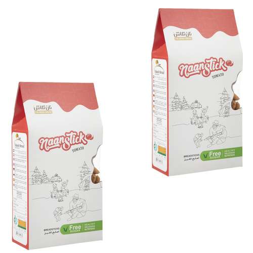 بیسکویت رژیمی حاوی گوجه فرنگی تلاش - 400 گرم بسته 2 عددی