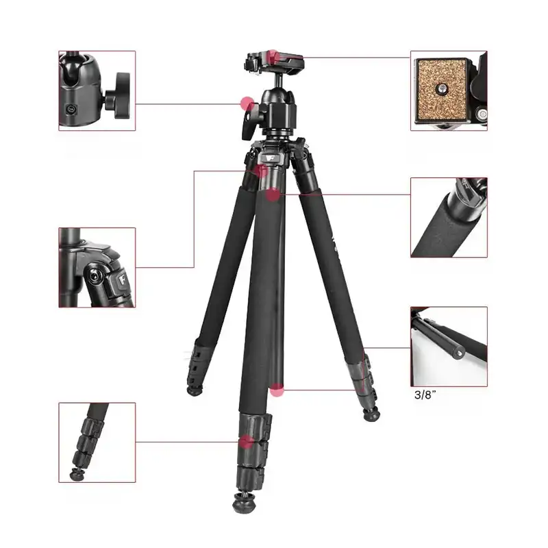 سه پایه دوربین ویفنگ مدل 6662A