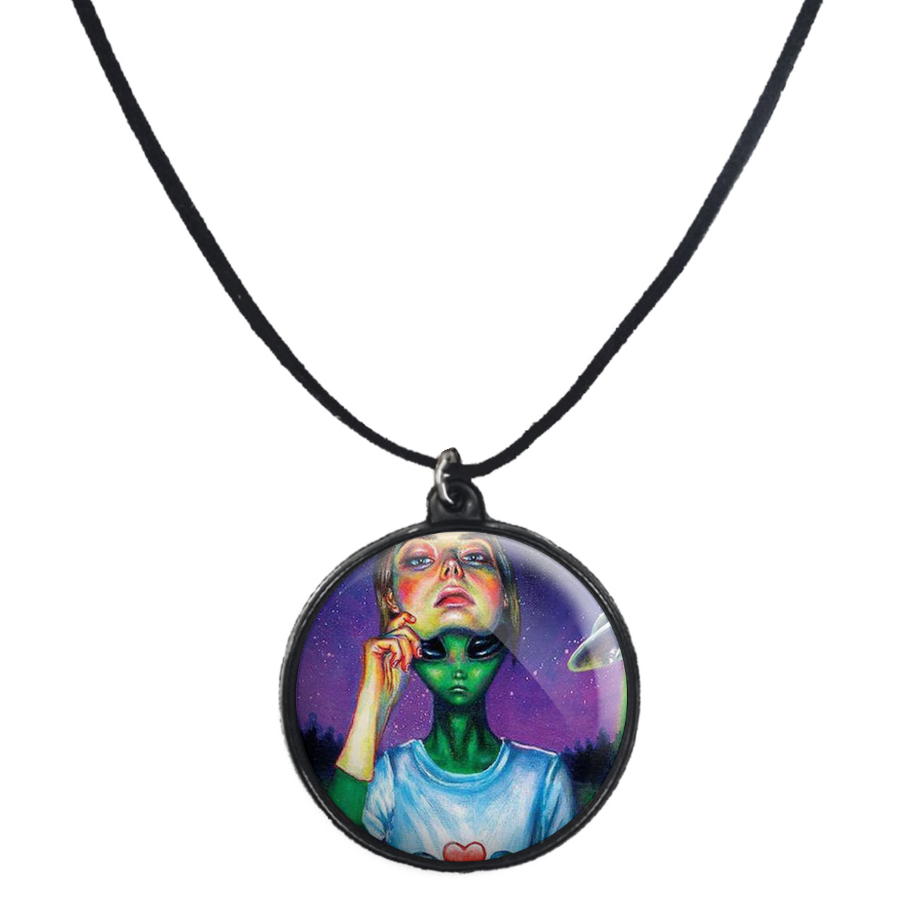 گردنبند پرمانه طرح دخترونه کد pmb.4576 مدل دو طرفه