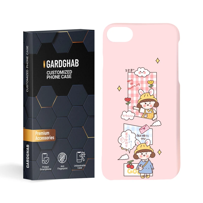 کاور گارد قاب مدل دخترانه مناسب برای گوشی موبایل اپل iPhone 7/8 / SE 2020