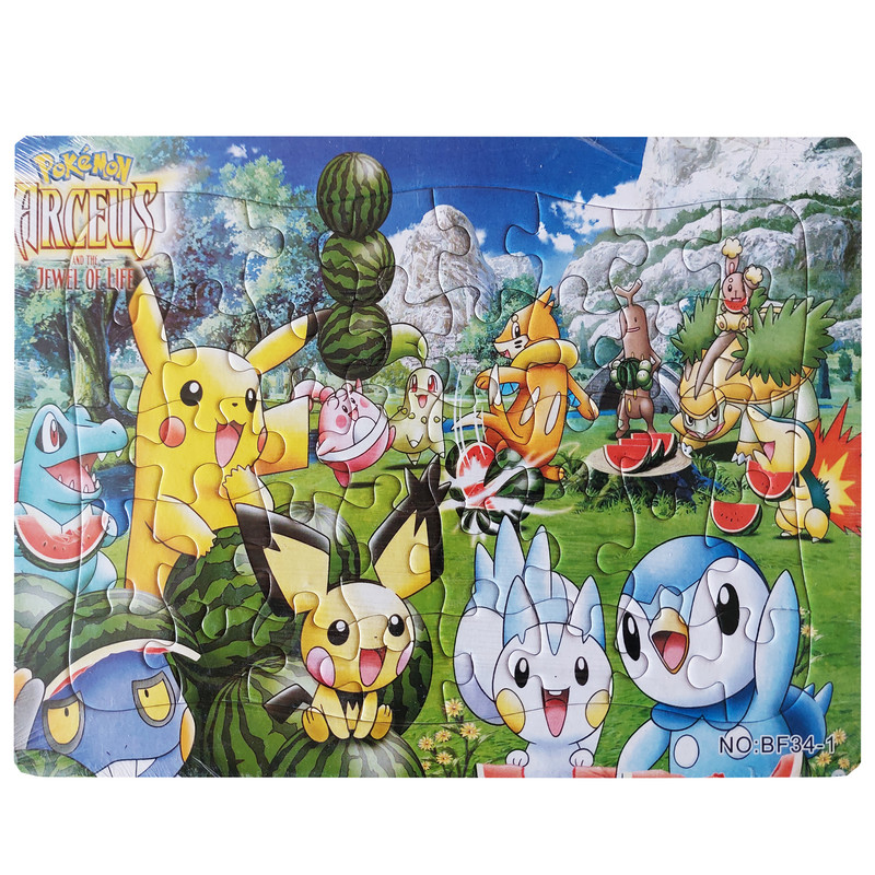 پازل 40 تکه طرح POKEMON کد 3