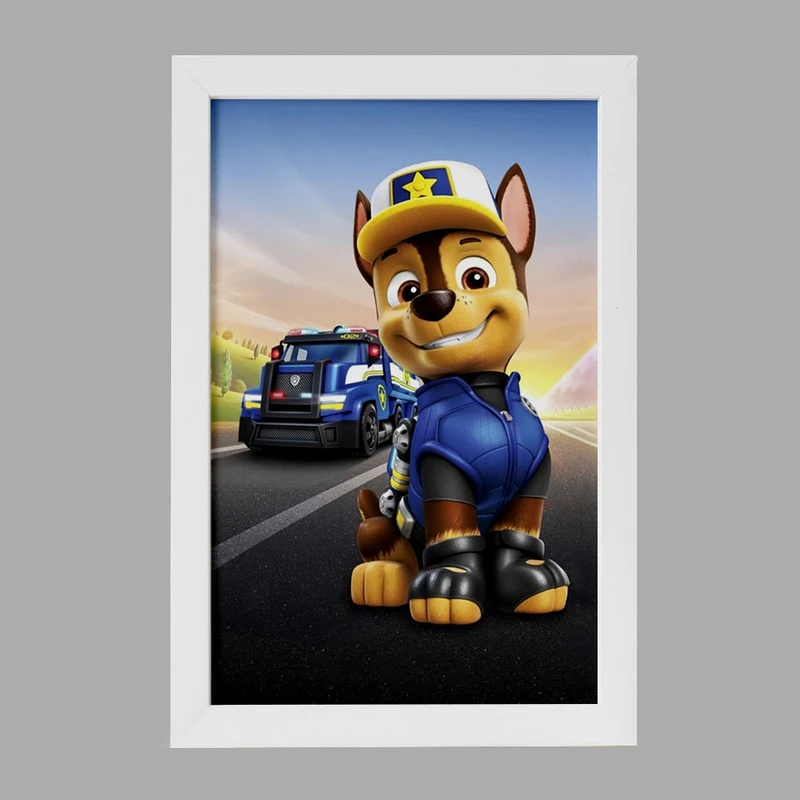 تابلو خندالو مدل انیمیشن سگ های نگهبان کد 26914