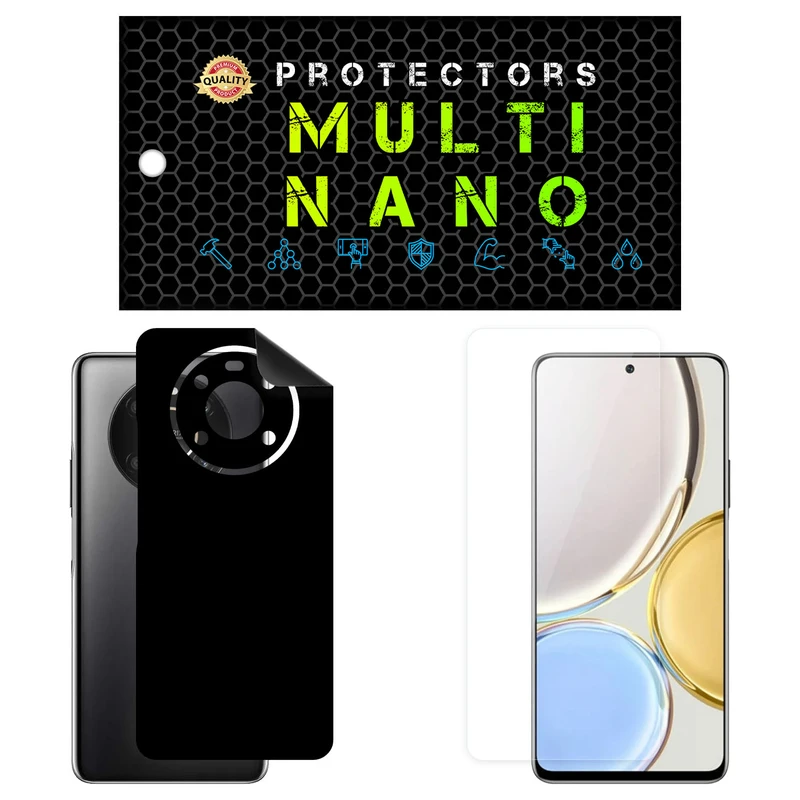 محافظ صفحه نمایش مولتی نانو مدل X-SFM مناسب برای گوشی موبایل آنر X9 به همراه برچسب پوششی