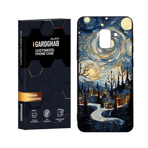 کاور گارد قاب علوی مدل Glass مناسب برای گوشی موبایل سامسونگ Galaxy A8 2018